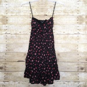 Forever 21 Black Floral Mini Dress